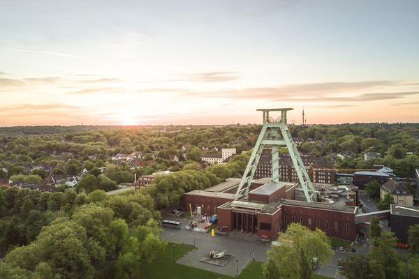 Förderturm des Bergbaumuseums in Bochum
