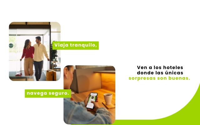 Ven a los hoteles donde las únicas sorpresas son buenas
