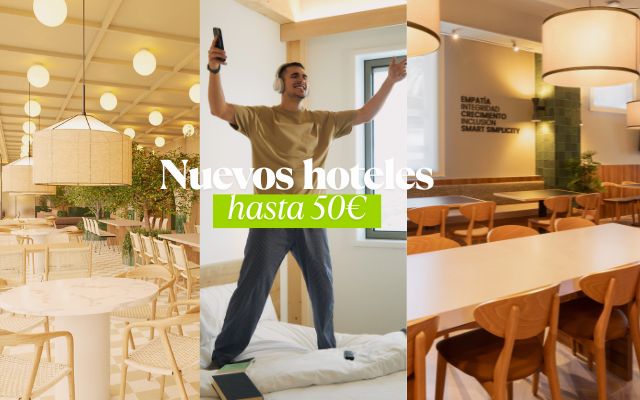 Nuevos hoteles hasta 50€